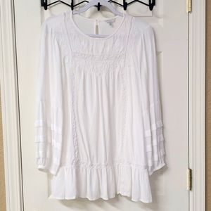 Lucky Brand - White Boho Top